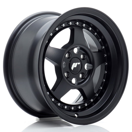 JR Wheels JR6 15x8 ET25 4x100 Matt Black CB: 67,1
