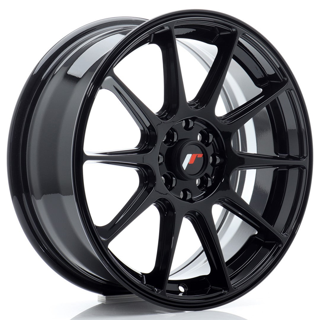 JR Wheels JR11 17x7 ET25 4x100/108 Gloss Black CB: 67,1