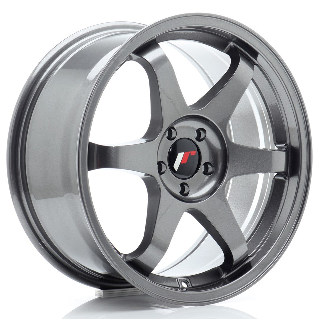 JR Wheels JR3 17x8 ET35 5x100 Gun Metal CB: 67,1