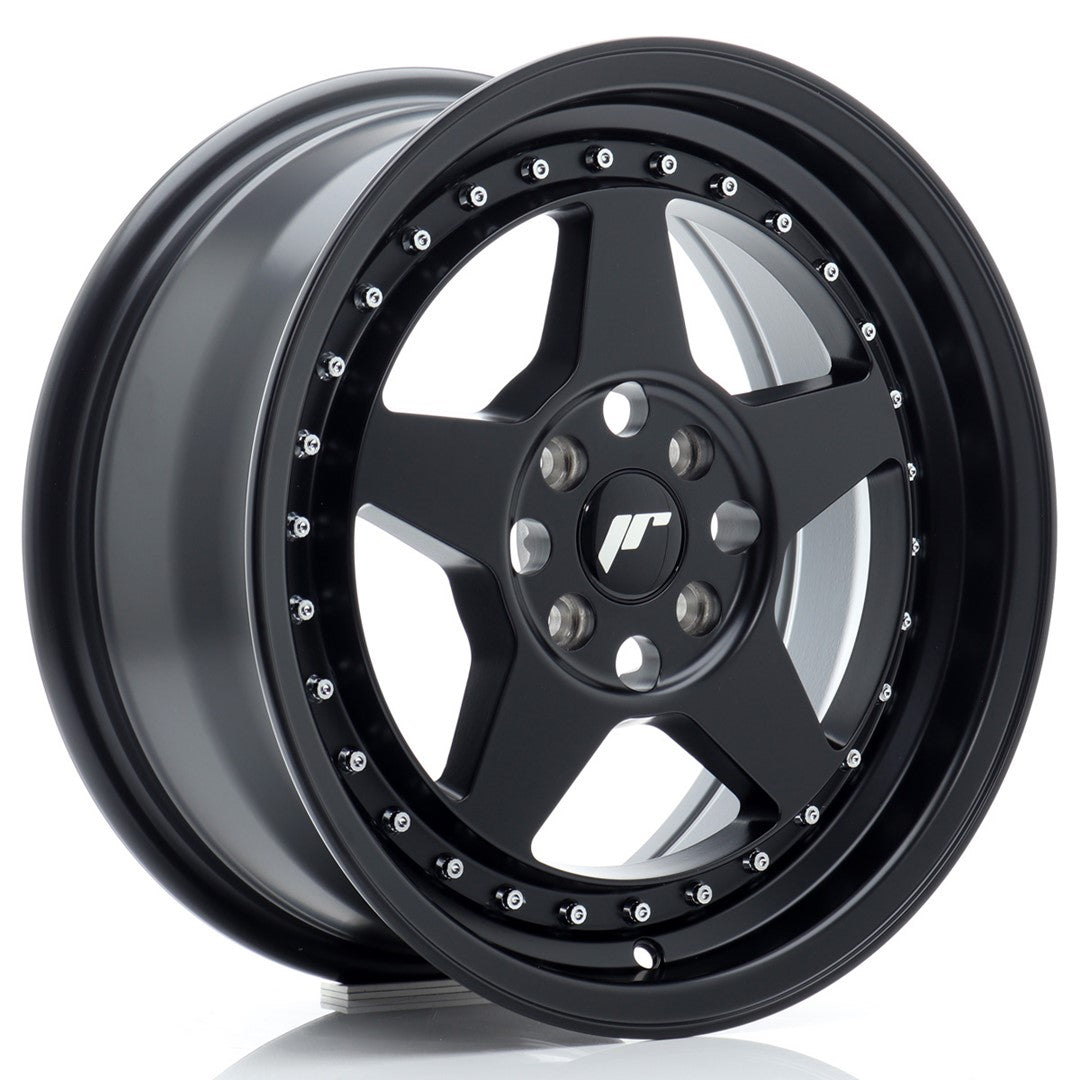 JR Wheels JR6 16x7 ET35 4x100 Matt Black CB: 67,1