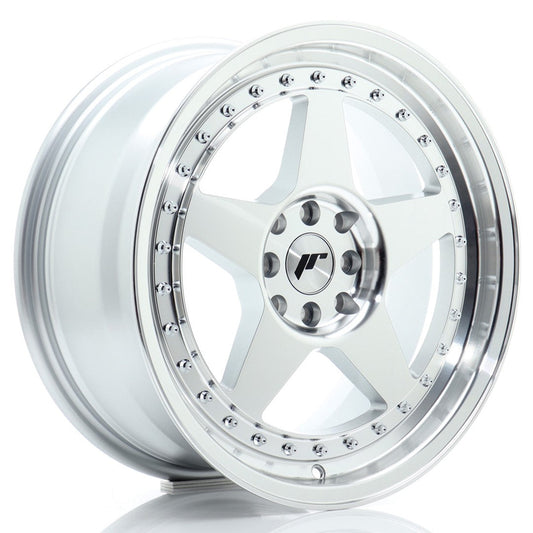 JR Wheels JR6 17x8 ET35 5x114/120 Silver Machined Face CB: 72,6