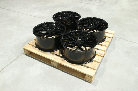 Set of JR46 19x8,5 ET44 + 19x9 ET33 5x120 Gloss Black CB: 72,6