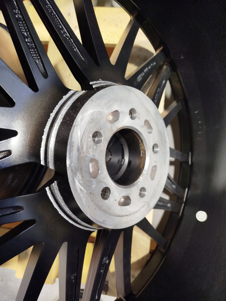 Set of JR38 21x9 ET35 + 21x9,5 ET35 5x112 Matt Black
