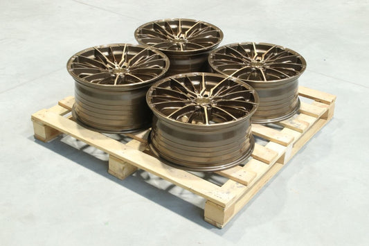 Set of CVR7 19x8,5 ET35 + 19x9,5 ET45 5x120 Brushed Bronze