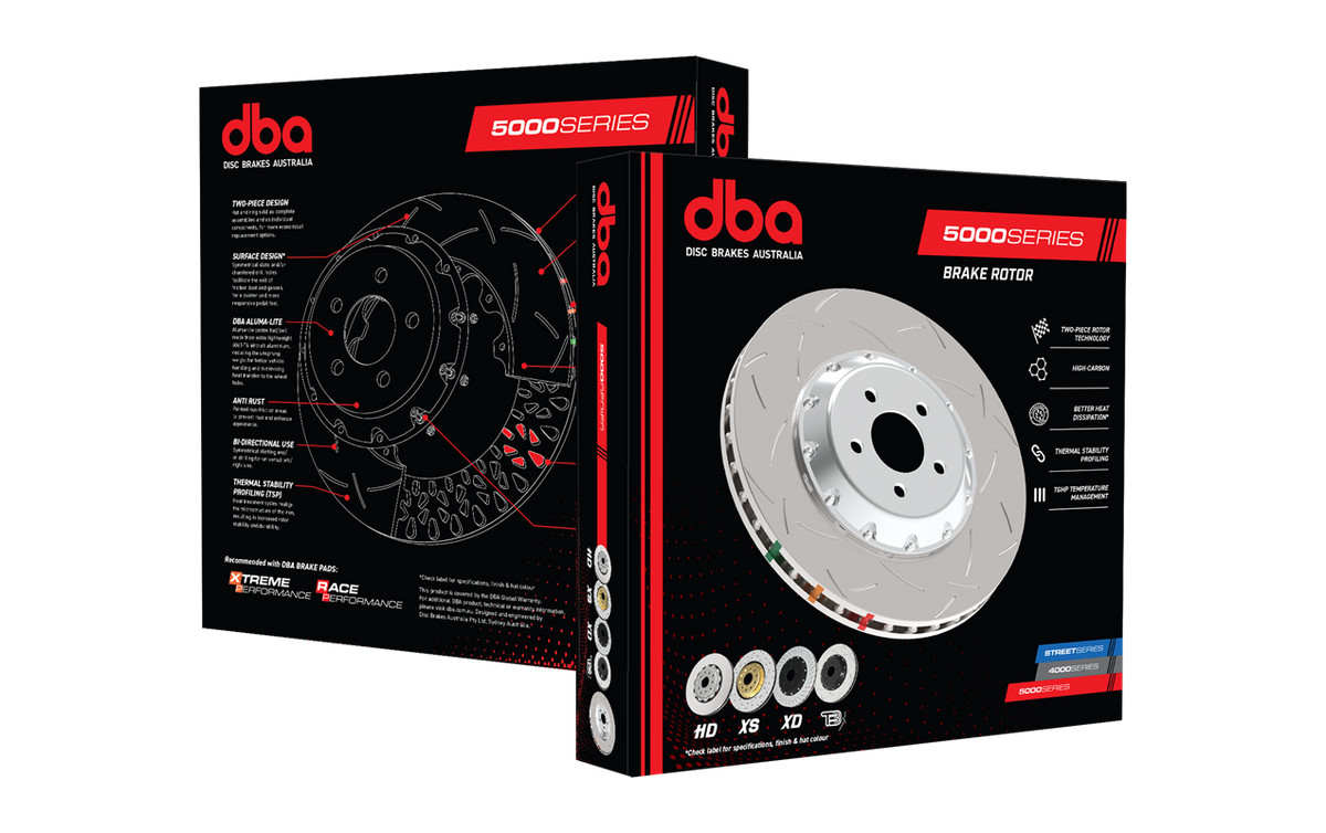 DBA53922.1S 5000 series - T3 Slotted - Rotor Only (Suitable for DBA53922BLKS)