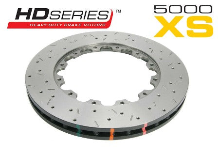 DBA52990.1XS 5000 series - Crossed Drilled & Slotted - Rotor Only