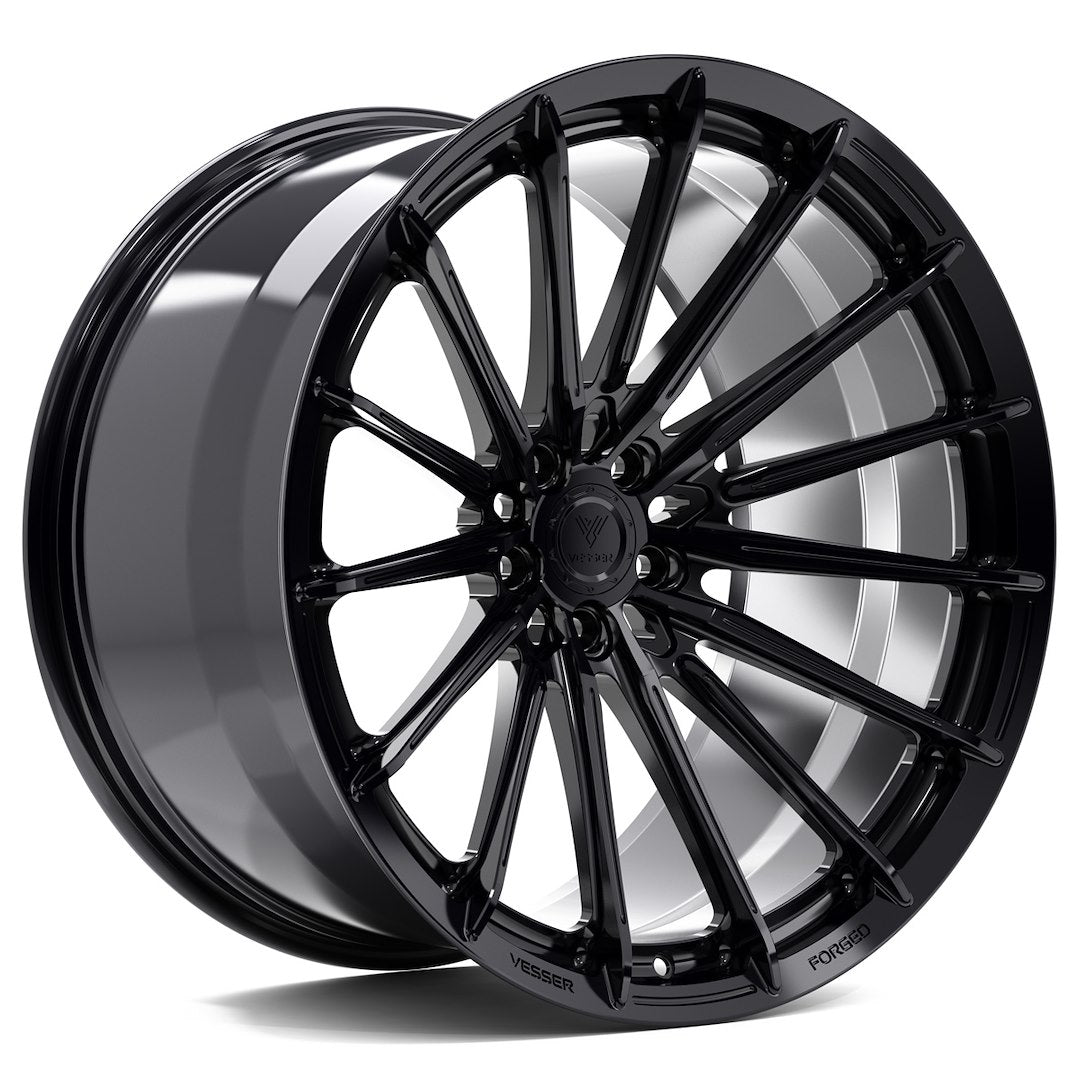 Vesser VSR4 19x8 ET20-40 5H BLANK Custom Finish