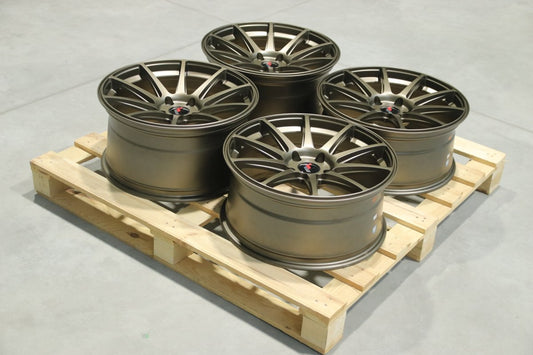 Set of JR11 19x8,5 ET35 + 19x9,5 ET35 5x120 Matt Bronze