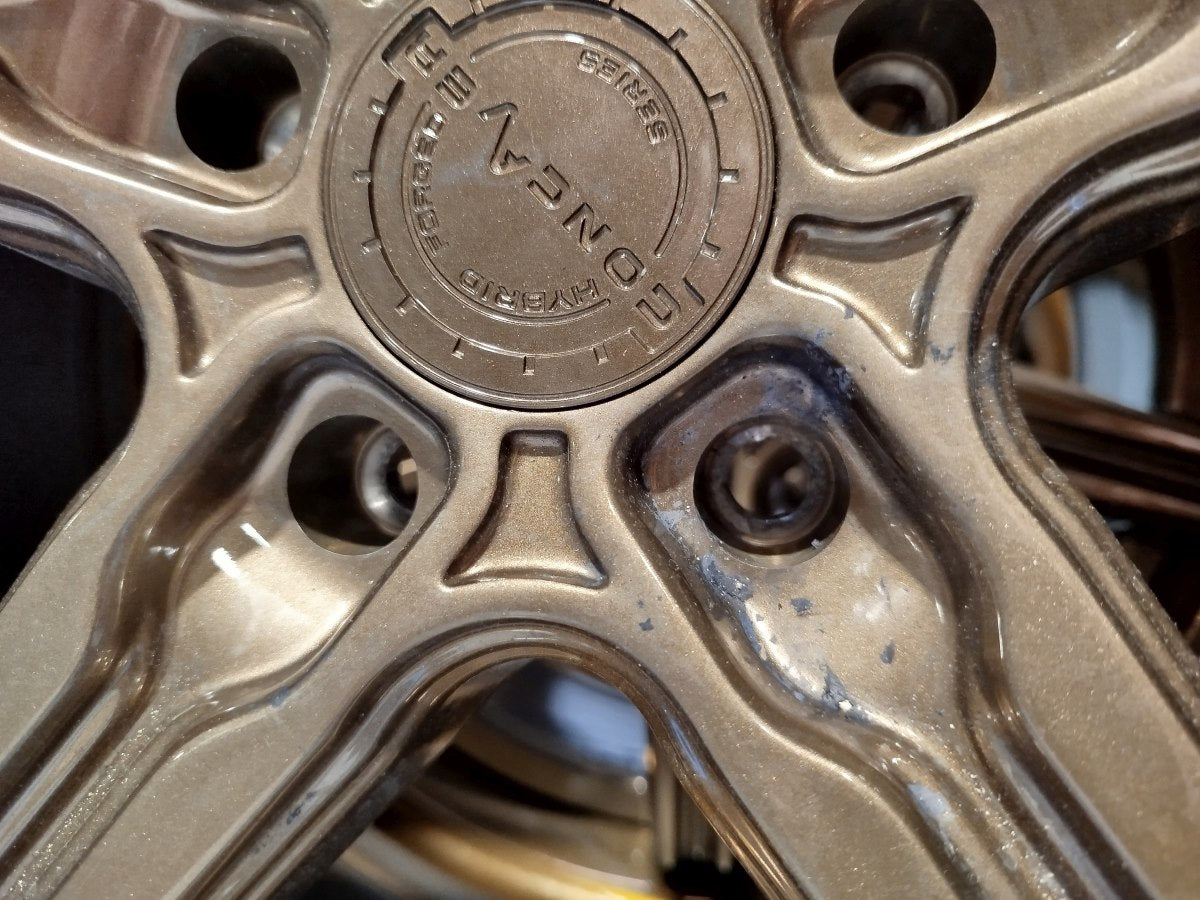 Set of CVR9 19x9 ET31 + 19x10 ET37 5x114,3 Gloss Bronze
