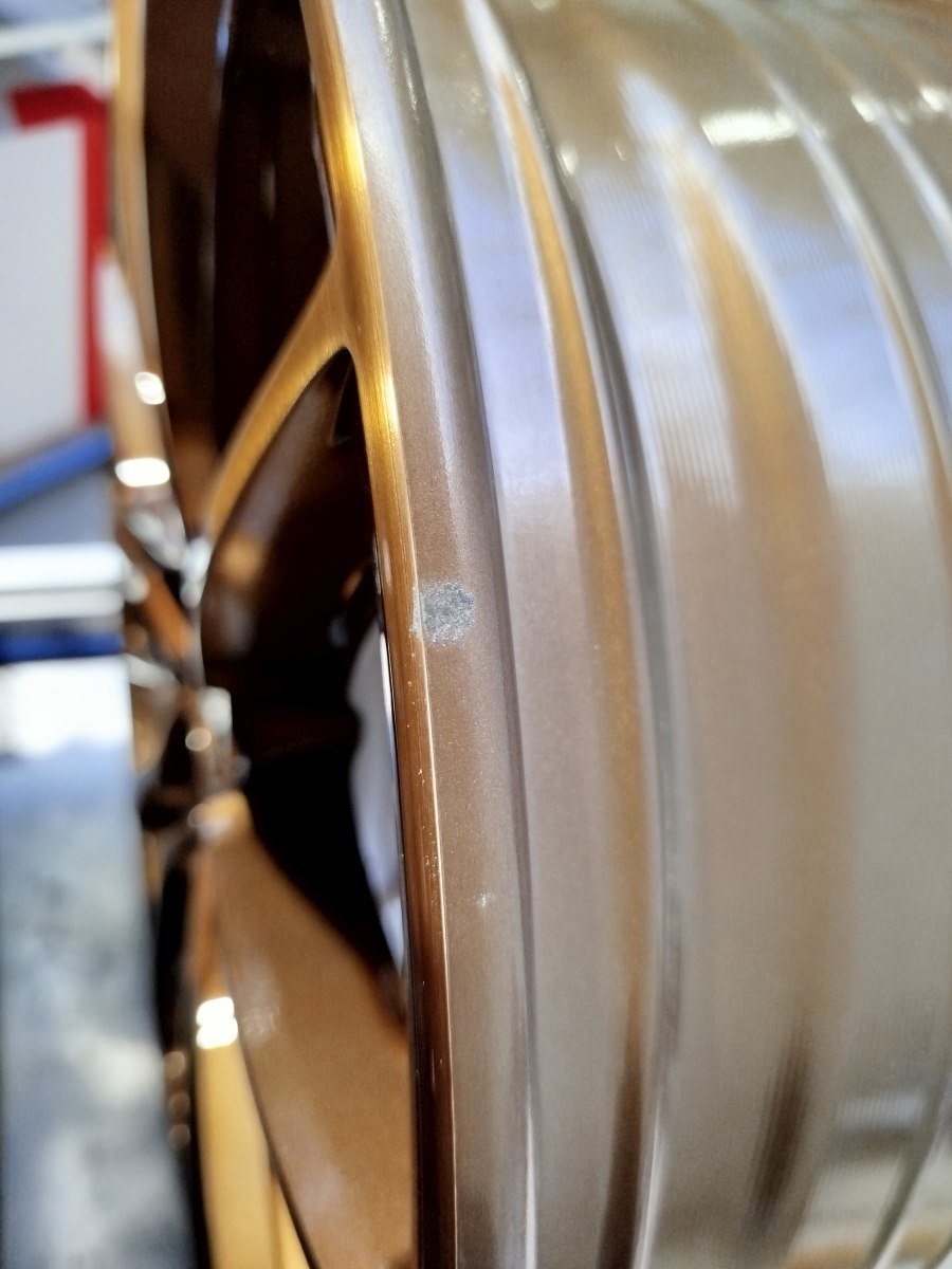 Set of CVR7 20x9 ET35 5x112 Brushed Bronze