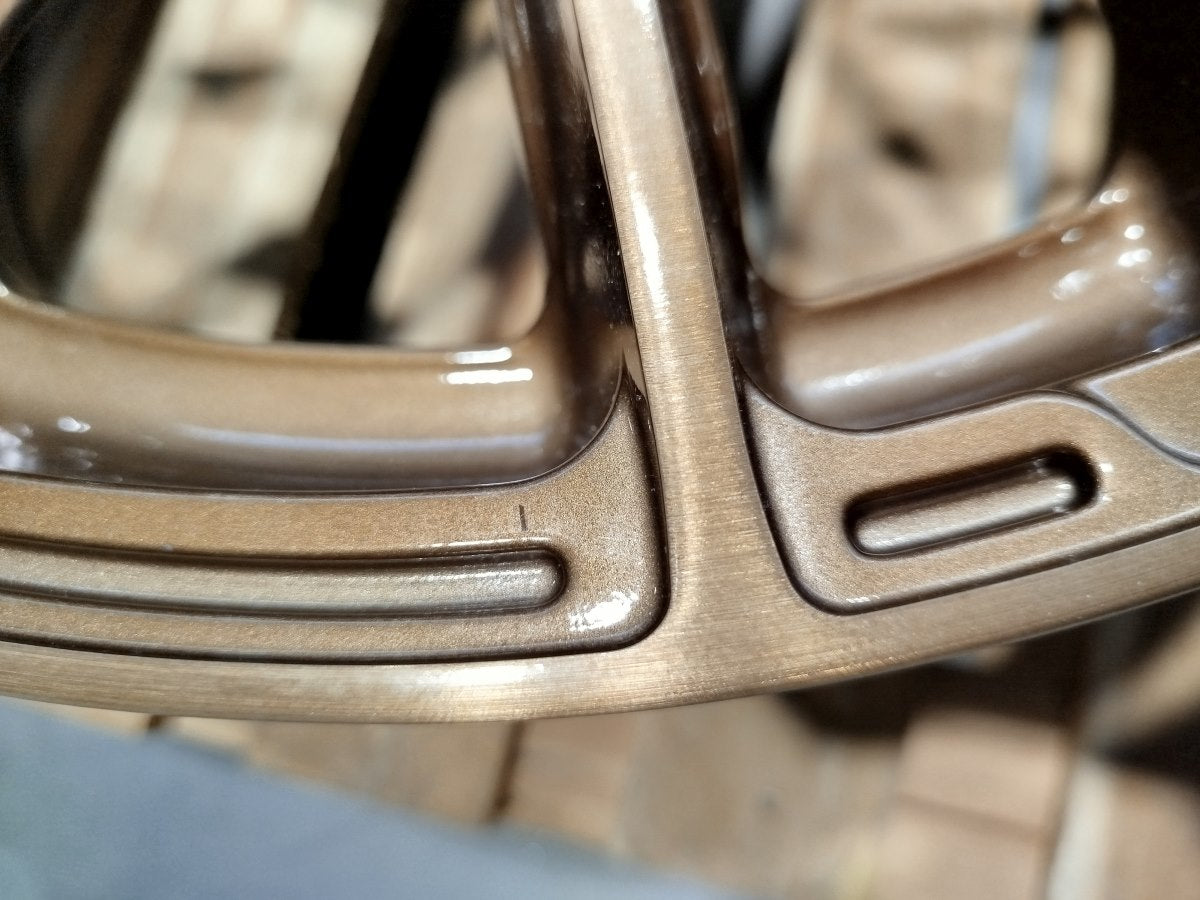 Set of CVR7 20x9 ET35 5x112 Brushed Bronze