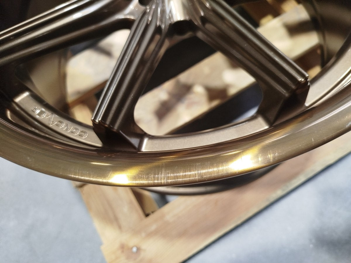 Set of CVR8 19x9,5 + 20x10,5 ET20 5x112 Gloss Bronze