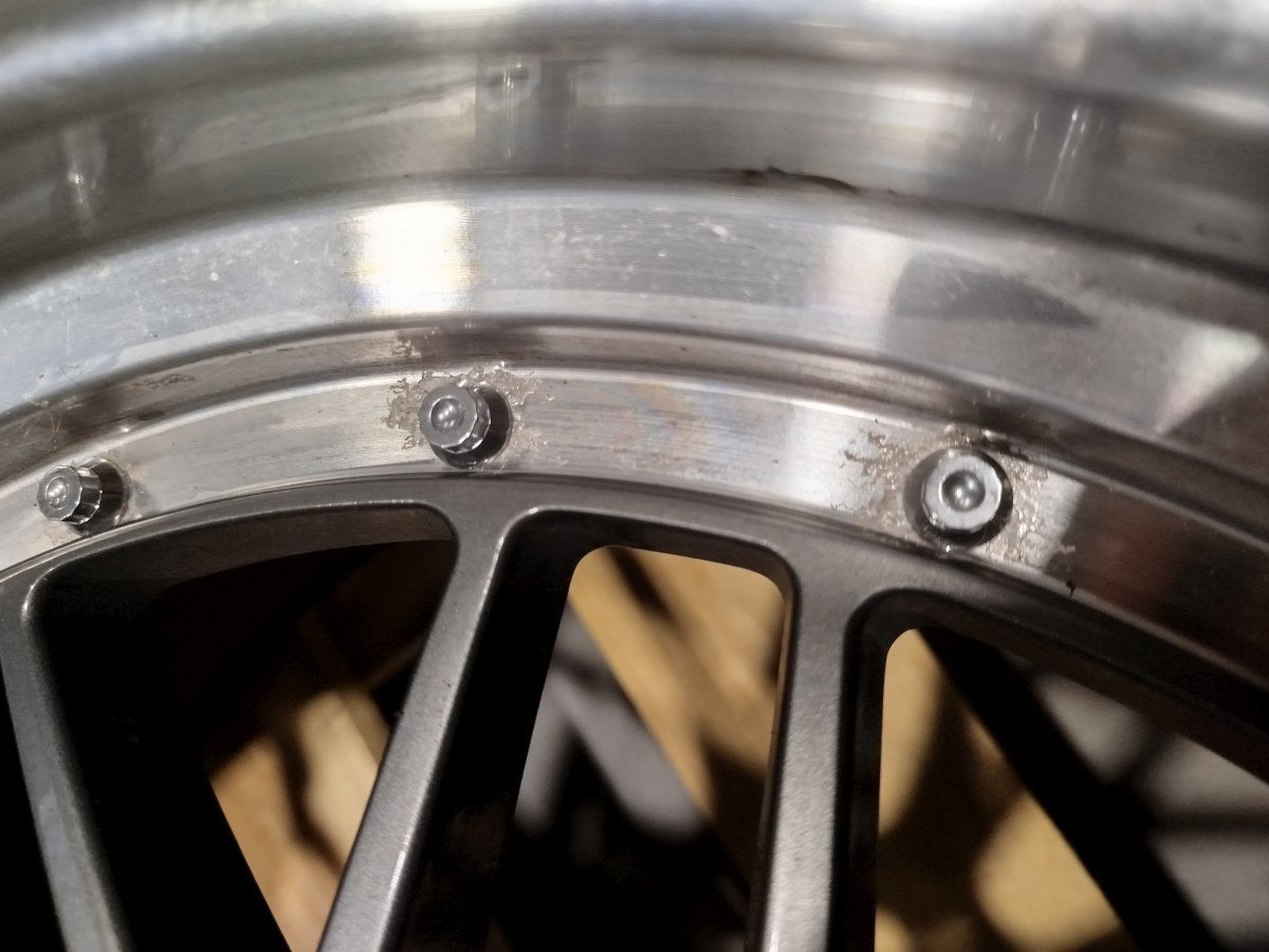 Set of JR23 19x9,5 ET45 5x120 Hyper Gray w/Machined Lip