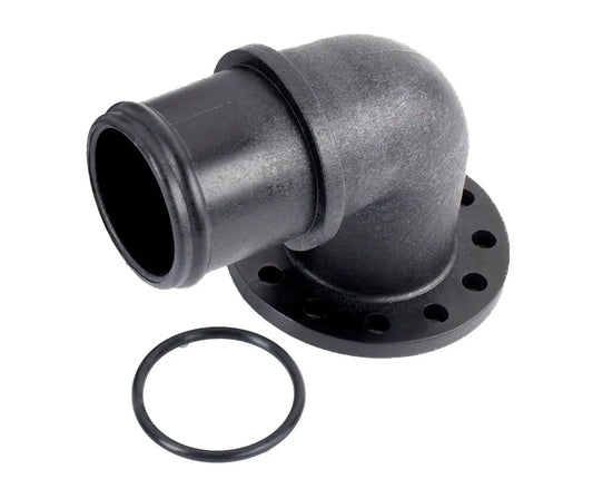 DC8309 - EWP® Nylon 90° Elbow Flange Adapter: 35mm (1 3/8") Hose Barb