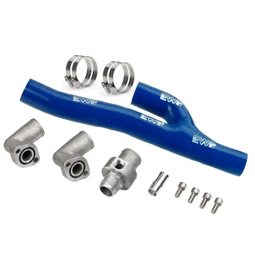 DC8620 - Big Block Chevy EWP® Block Adapter - Blue Hose