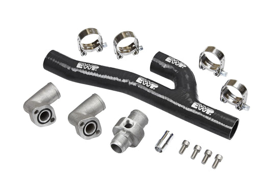 DC8621 - Big Block Chevy EWP® Block Adapter - Black Hose