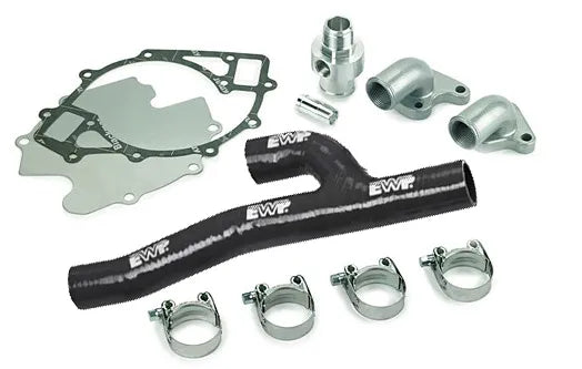 DC8631 - Ford Big Block EWP® Block Adapter - Black Hose