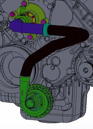 DC8660 - Ford Coyote 5.0L EWP® Block Adapter