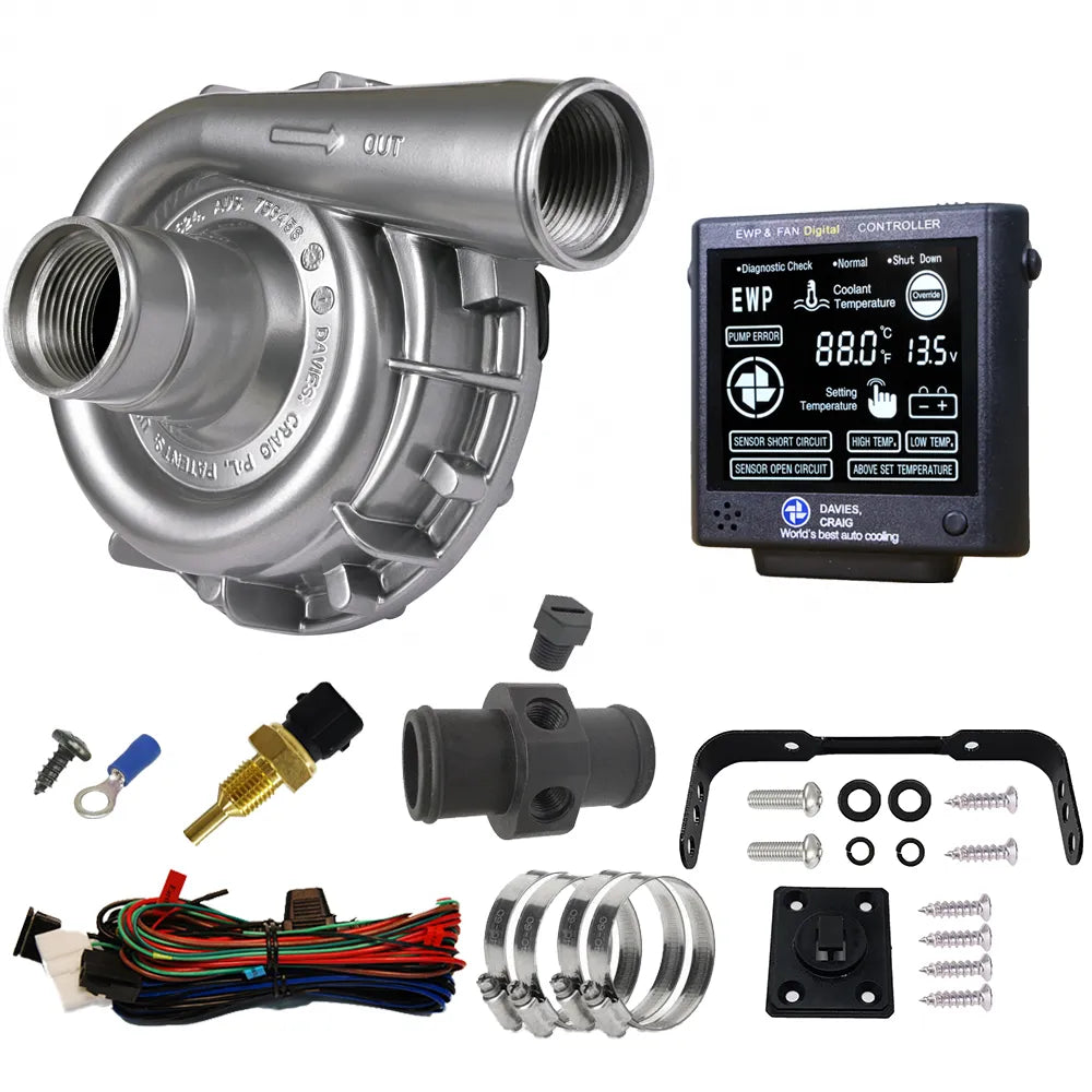 DC8950 - EWP115 Alloy Combo - Remote Electric Water Pump & Controller (12V)