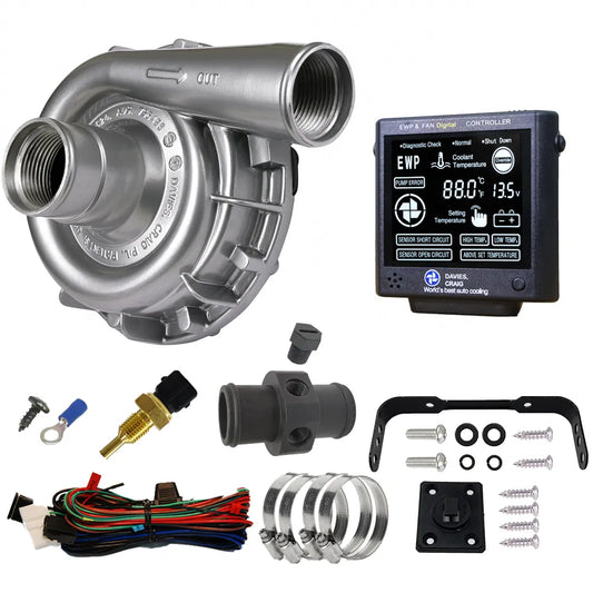 DC8950 - EWP115 Alloy Combo - Remote Electric Water Pump & Controller (12V)
