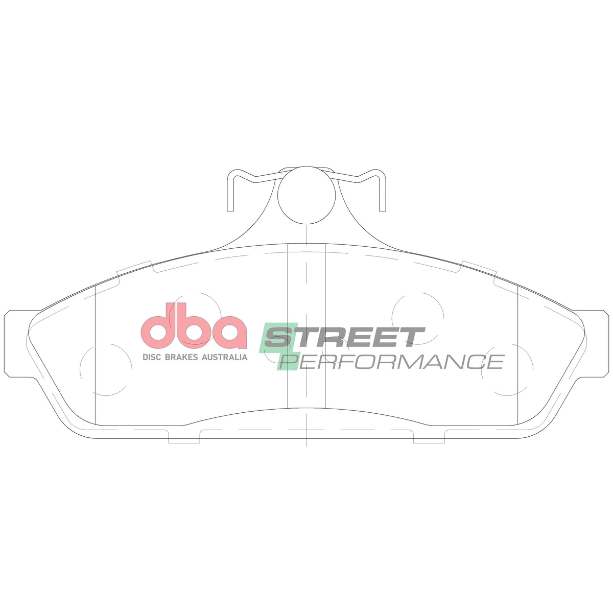 DB1086SP Brake Pads Street Performance | Rear Axle