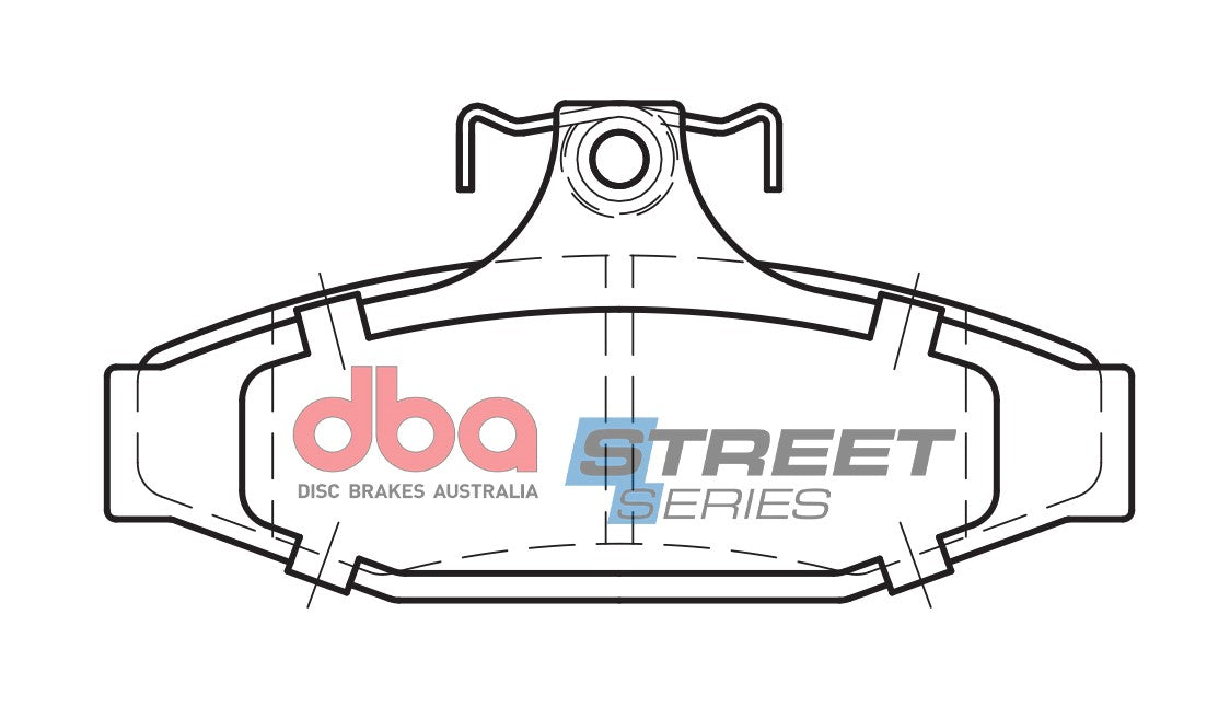 DB1086SS Brake Pads Street Series Ceramic | Rear Axle