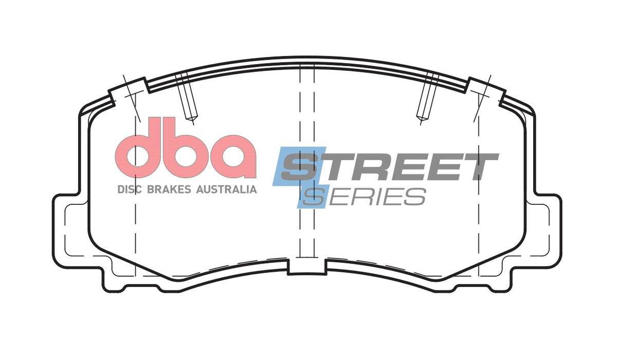 DB1103SS Brake Pads Street Series Ceramic | Front Axle