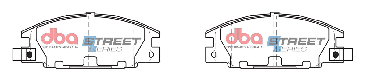 DB1116SS Brake Pads Street Series Ceramic | Front Axle