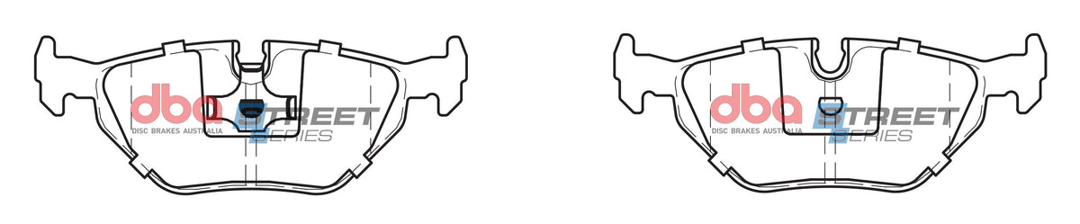 DB1132SS Brake Pads Street Series Ceramic | Rear Axle