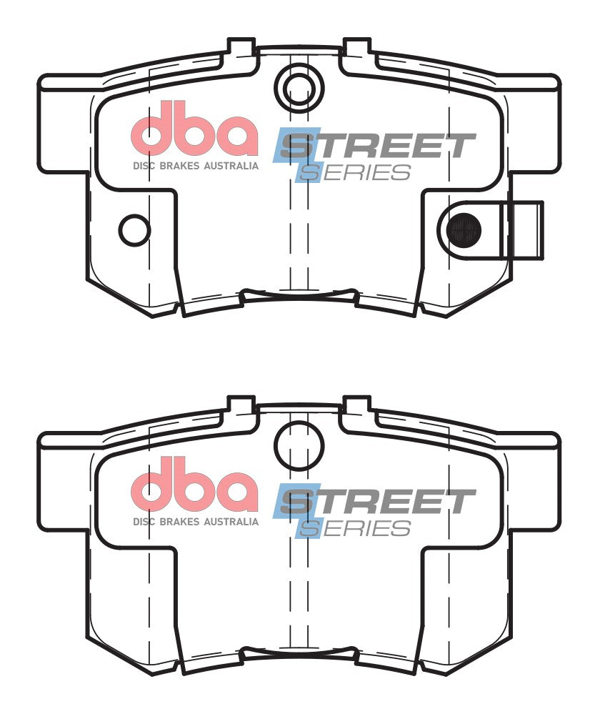 DB1142SS Brake Pads Street Series Ceramic | Rear Axle