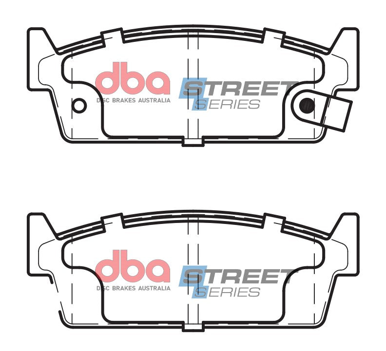 DB1144SS Brake Pads Street Series Ceramic | Rear Axle