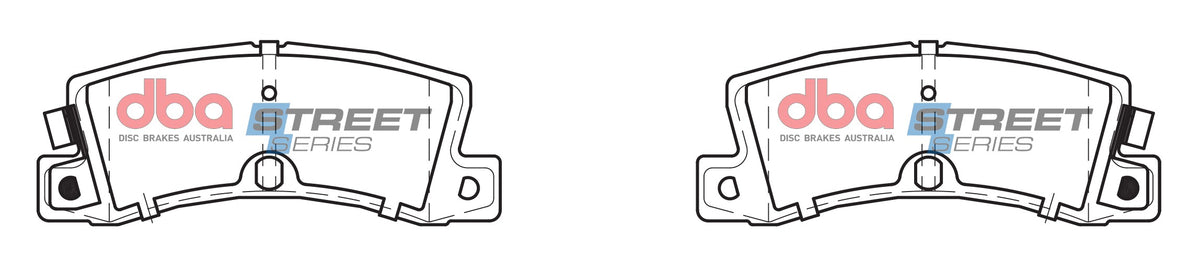 DB1147SS Brake Pads Street Series Ceramic | Rear Axle