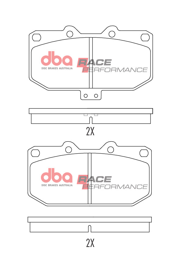 DB1170RP Brake Pads Race Performance