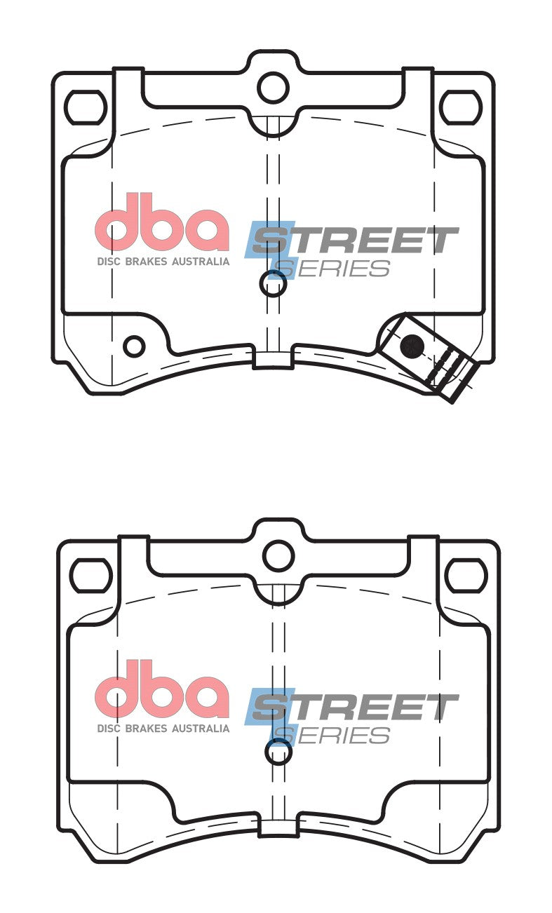 DB1177SS Brake Pads Street Series Ceramic | Rear Axle