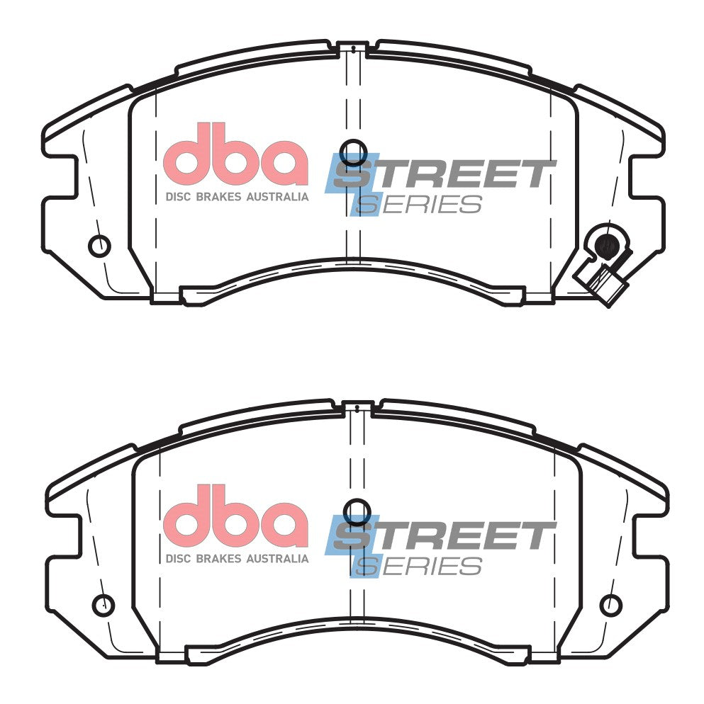 DB1185SS Brake Pads Street Series Ceramic | Front Axle