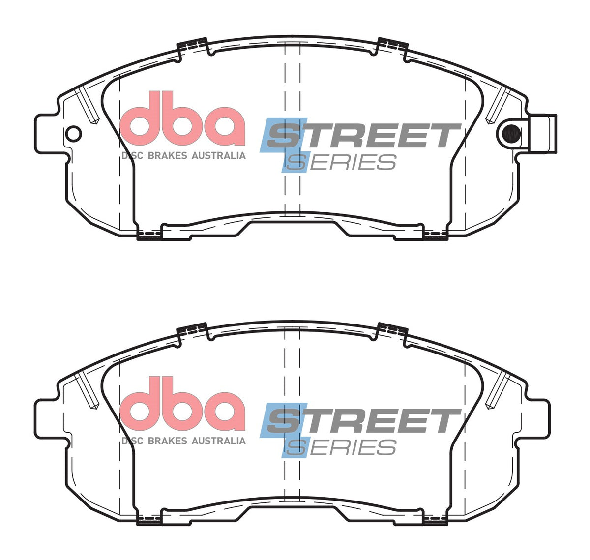 DB1187SS Brake Pads Street Series Ceramic | Front Axle