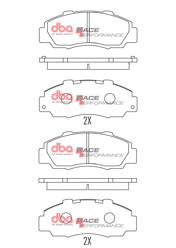 DB1206RP Brake Pads Race Performance