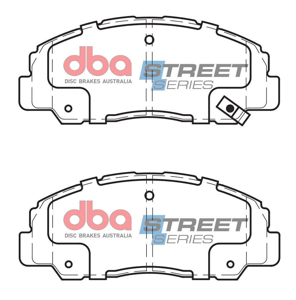 DB1212SS Brake Pads Street Series Ceramic | Front Axle