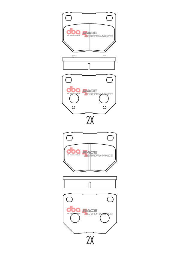 DB1220RP Brake Pads Race Performance