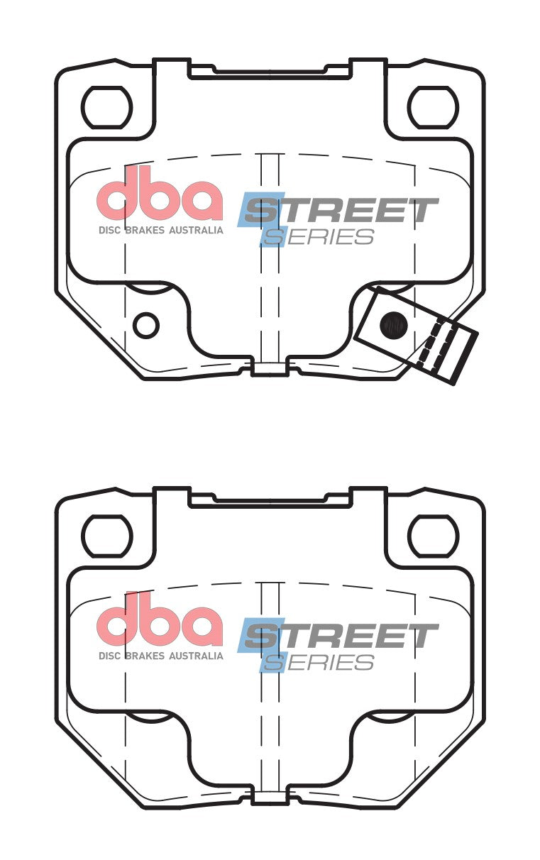 DB1220SS Brake Pads Street Series Ceramic | Rear Axle