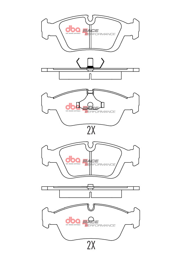 DB1224RP Brake Pads Race Performance