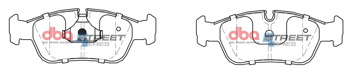 DB1224SS Brake Pads Street Series Ceramic | Front Axle