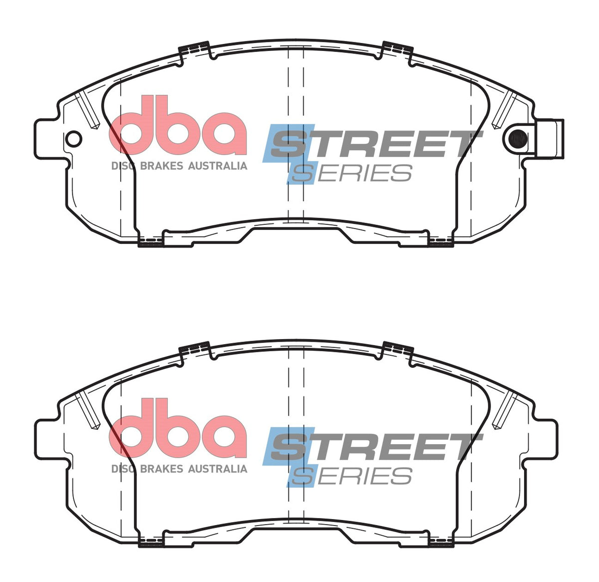 DB1232SS Brake Pads Street Series Ceramic | Front Axle
