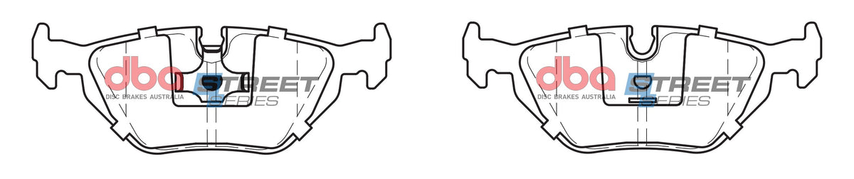 DB1245SS Brake Pads Street Series Ceramic | Rear Axle