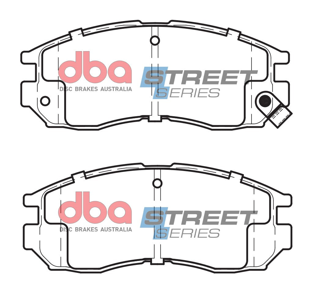 DB1249SS Brake Pads Street Series Ceramic | Front Axle