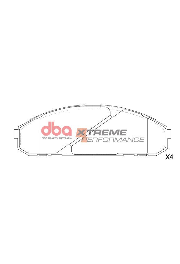 DB1257XP Brake Pads Xtreme Performance | Front Axle