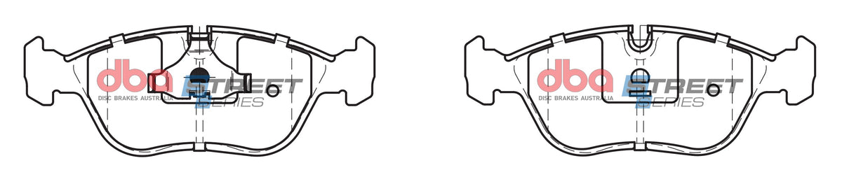 DB1261SS Brake Pads Street Series Ceramic | Front Axle