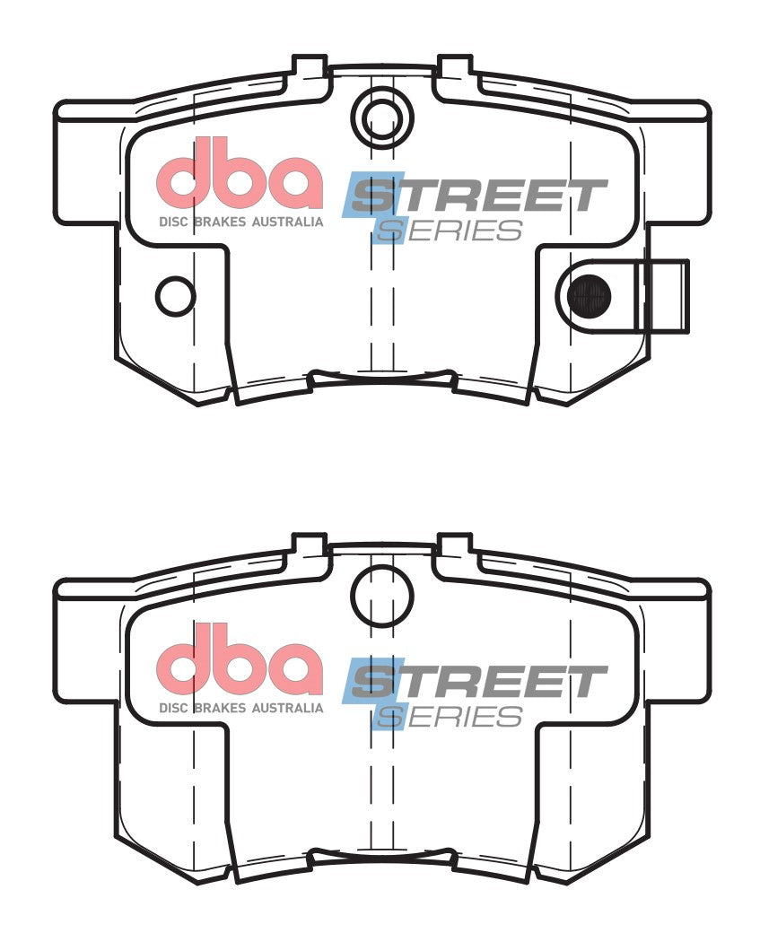 DB1265SS Brake Pads Street Series Ceramic | Rear Axle