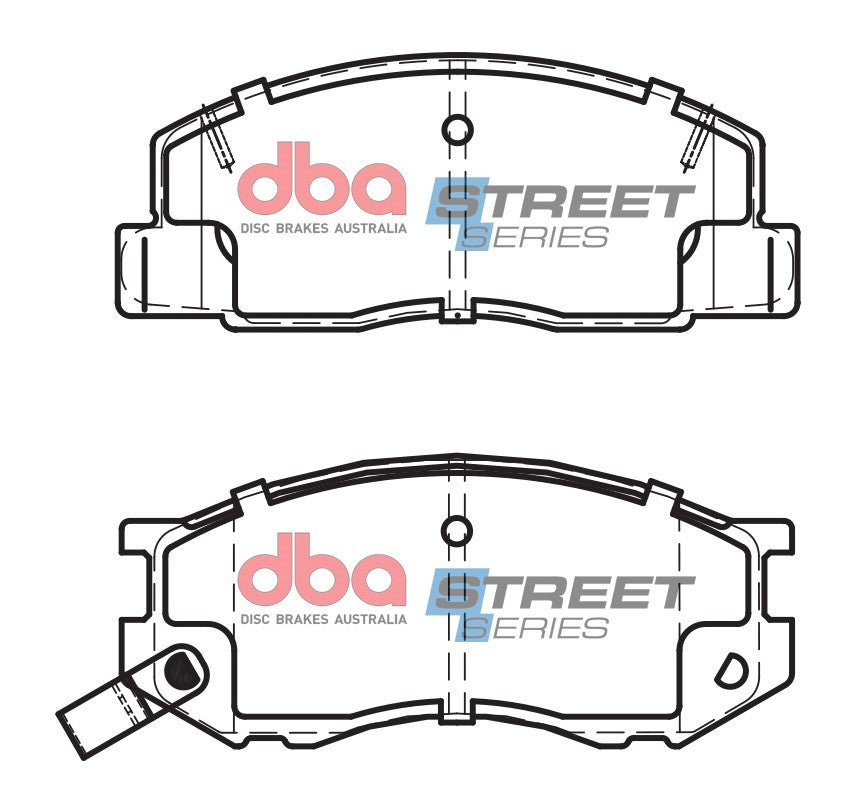 DB1276SS Brake Pads Street Series Ceramic | Front Axle