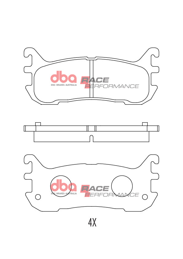 DB1283RP Brake Pads Race Performance